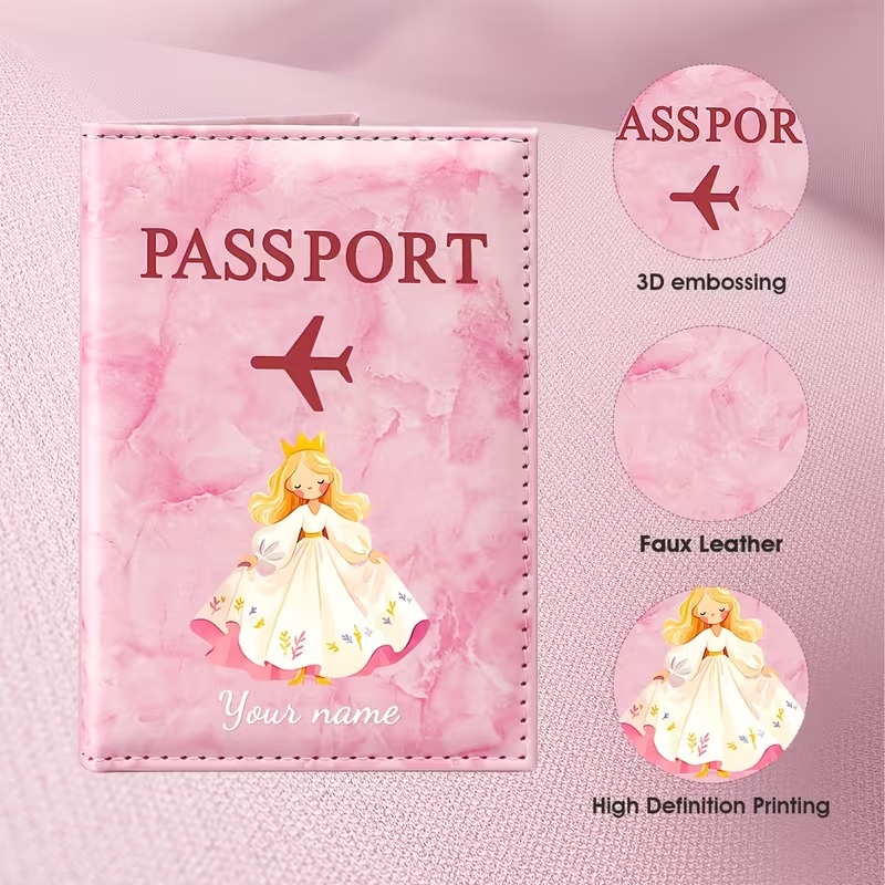 Travel Accessories Designer - Kişiye Özel İsimli Zarif Prenses Tarzı