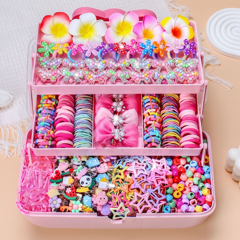 Travel Accessories Girls - 546 Adet Yay Yüksek Elastik Saç