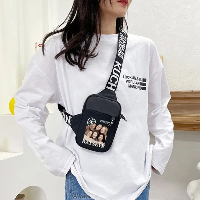 Travel Accessories Cute - Moda K POP K-KATSEYE kadın omuz