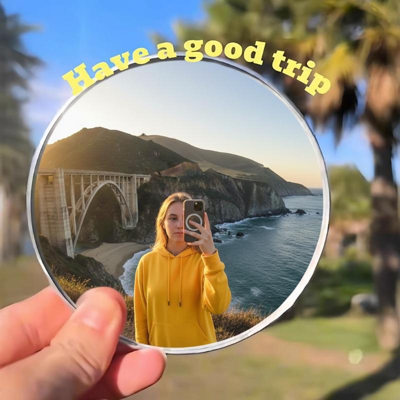 Travel Vlog Accessories - 5 cm El Selfie Aynası Taşınabilir