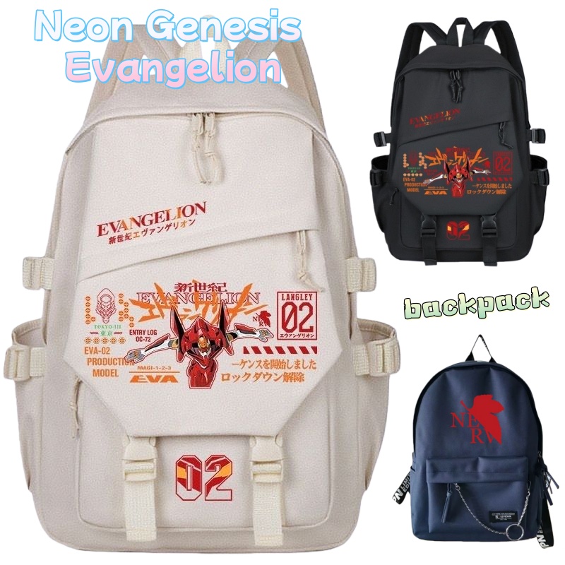 Travel Accessories Cute - Neon Genesis Evangelion Sırt Çantası Sevimli