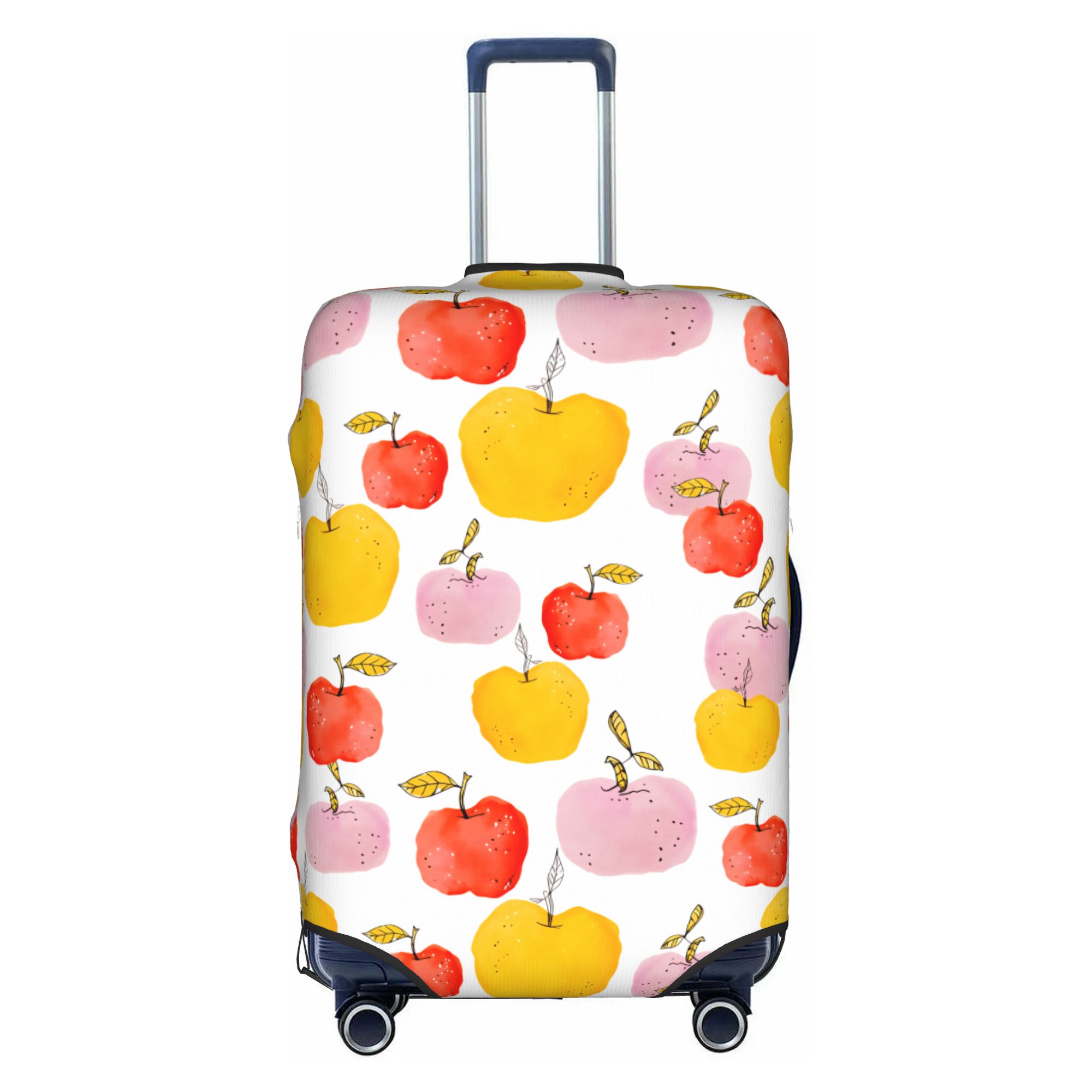 Travel Accessories Apple - Suluboya Elma Meyveleri Bagaj Kapağı Moda