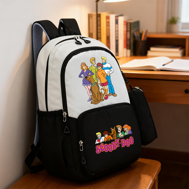 Travel Accessories For Dogs - Scooby Doo Okul Çantası Geniş Kapasiteli