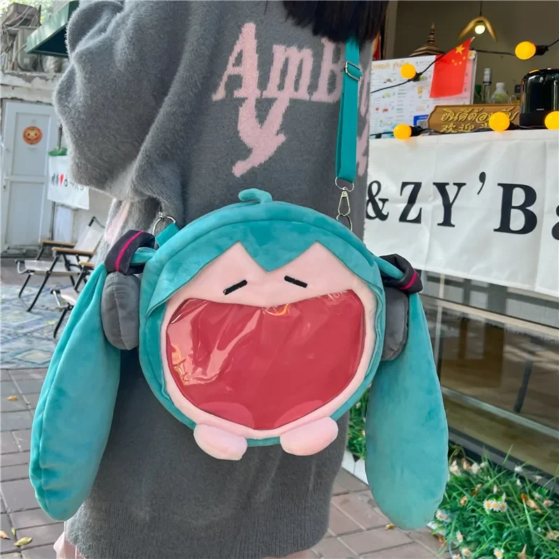 Travel Accessories Cute - ! ! Hatsune Miku Omuz Çantası