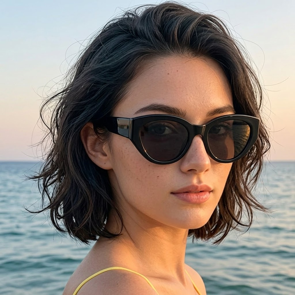 Travel Accessories Designer - Kadın Erkek Klasik Kedi Gözü Polarize