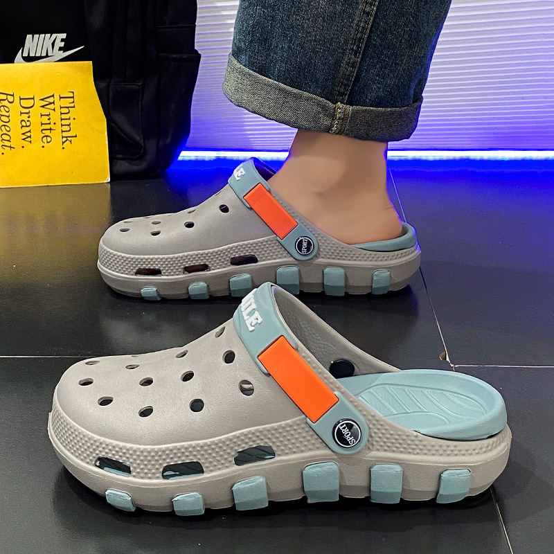 Shoe Bag Travel - Yazlık yeni sandaletler erkek delikli ayakkabılar