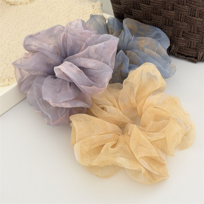 Travel Accessories Girls - 1 adet saç Scrunchies büyük boy