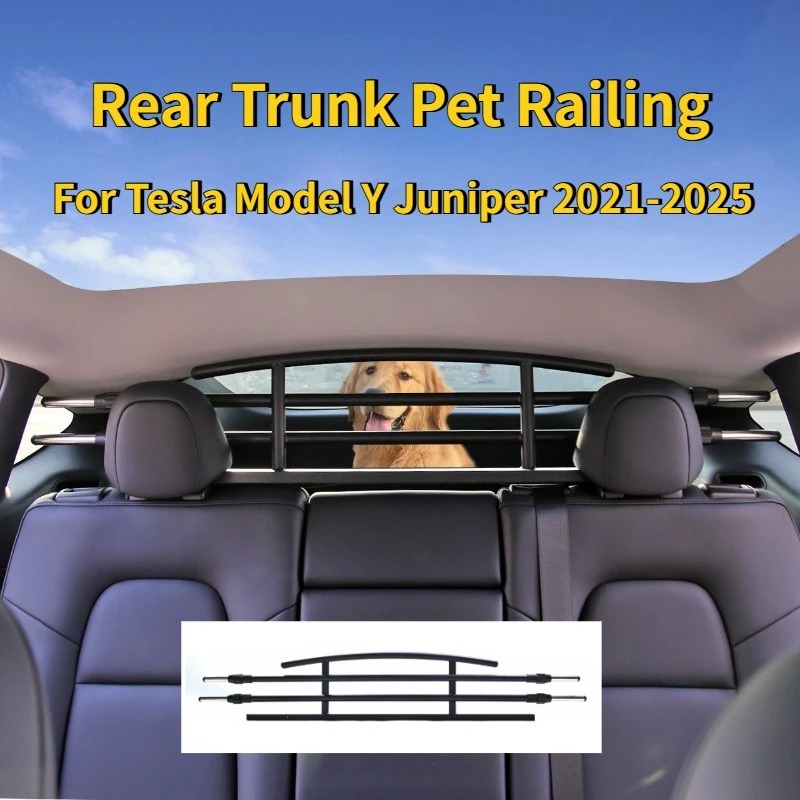 Travel Accessories For Dogs - Tesla Model Y Juniper 2025 2026