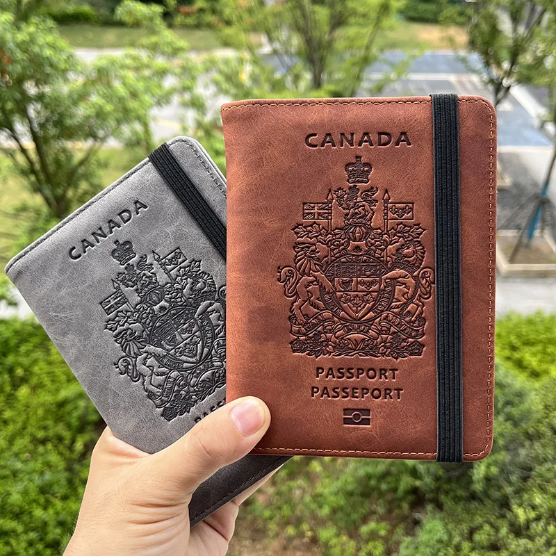 Travel Accessories Australia - Seyahat aksesuarları kanadalı pasaport kapak koruyucu