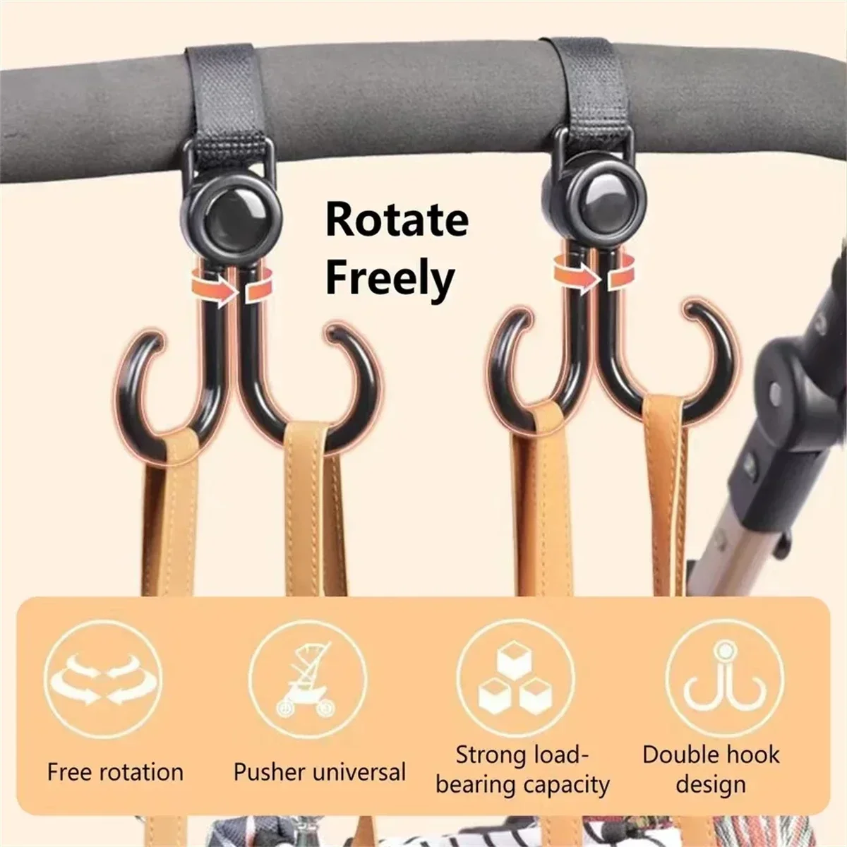 Dönebilen Çift Kanca Bebek Ara - Travel Accessories For 3 Year Old incelemesi ve fiyatı