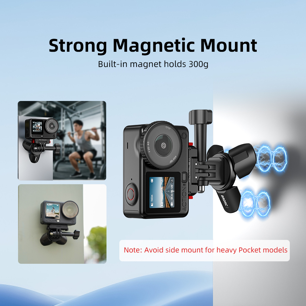 BRDRC Pocket 4 Mini Tripod Kit - Travel Vlog Accessories incelemesi ve fiyatı