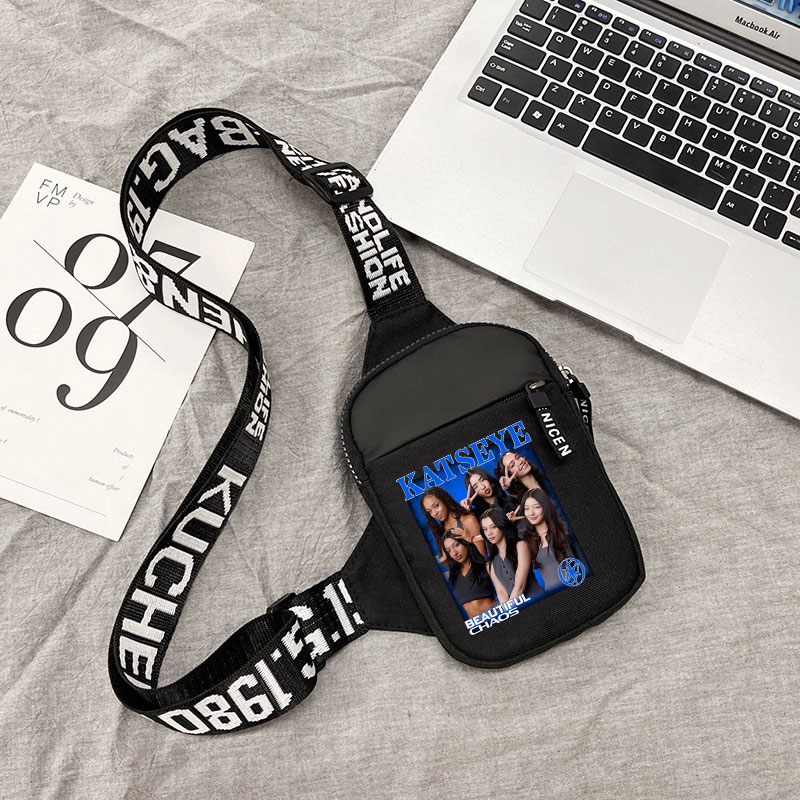 Moda K POP K-KATSEYE kadın omu - Travel Accessories Cute incelemesi ve fiyatı