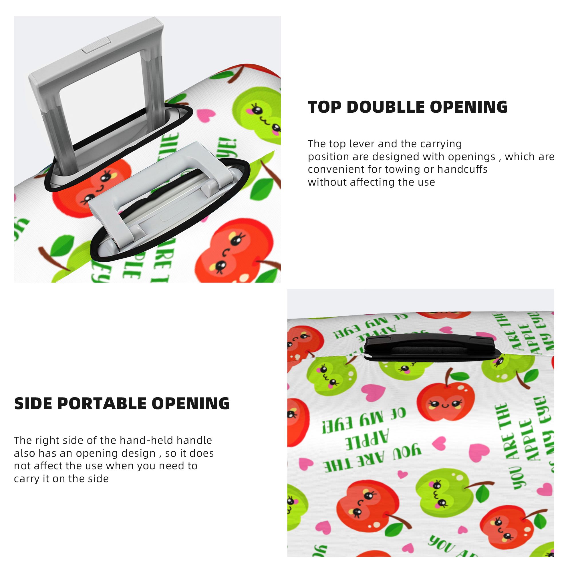 Kawaii Apple Sevimli Yüzler Ba - Travel Accessories Apple incelemesi ve fiyatı