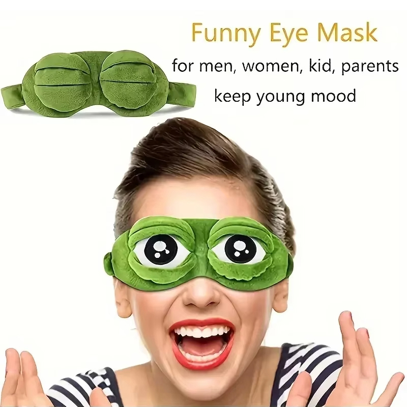 Kurbağa şekilli göz maskesi Pa - Travel Accessories Store incelemesi ve fiyatı