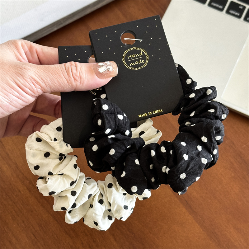 11cm/14cm nokta kumaş Scrunchi - Travel Accessories For Elderly incelemesi ve fiyatı