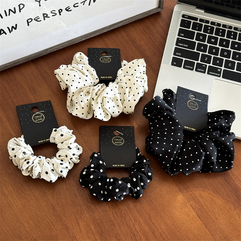11cm/14cm nokta kumaş Scrunchi - Travel Accessories For Elderly incelemesi ve fiyatı