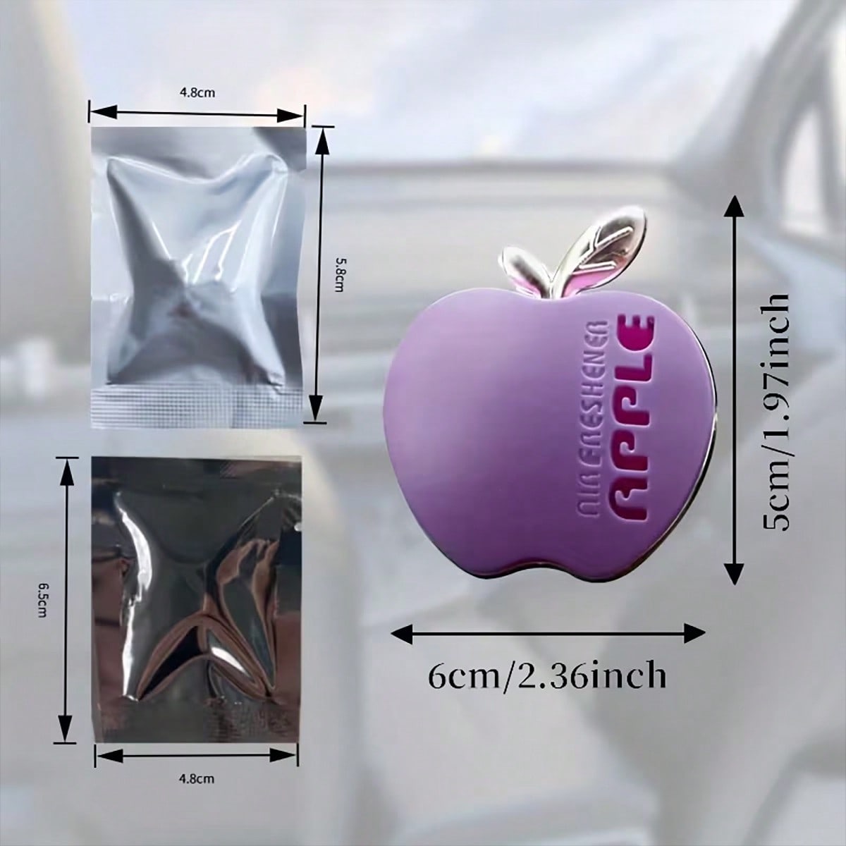 5 Parfüm Parçası + 1 Elma Şekl - Travel Accessories Apple incelemesi ve fiyatı