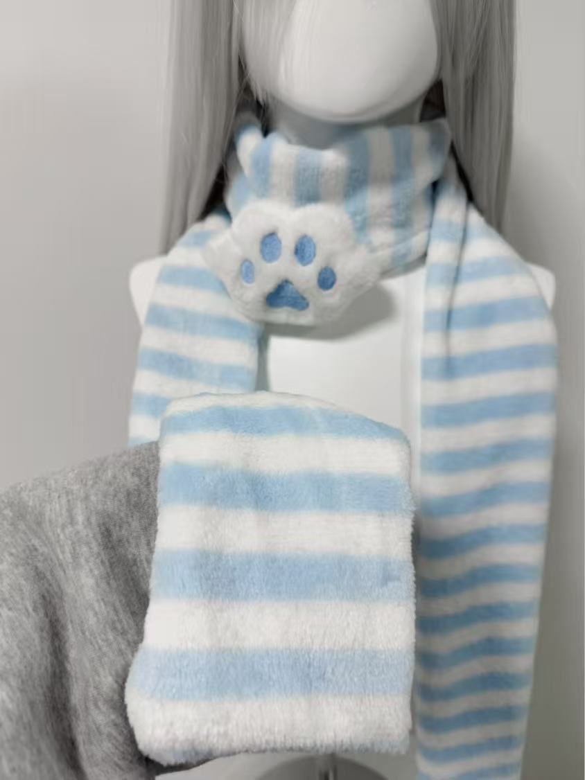 Kawaii Kniied Eşarp Kedi Pençe - Travel Accessories For Elderly incelemesi ve fiyatı