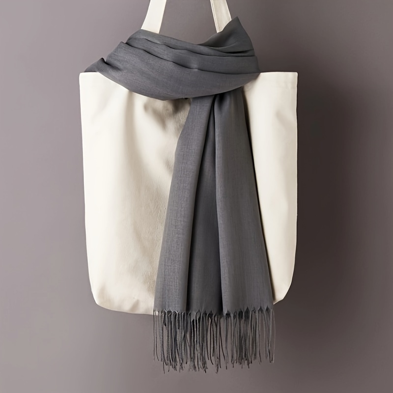 Unisex Klasik Düz Renk Eşarp - - Travel Accessories Designer incelemesi ve fiyatı