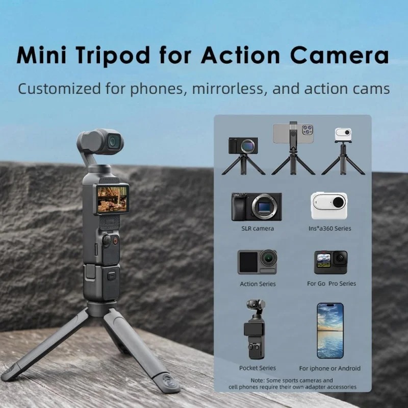 Katlanabilir Mini Tripod DJI O - Travel Vlog Accessories incelemesi ve fiyatı