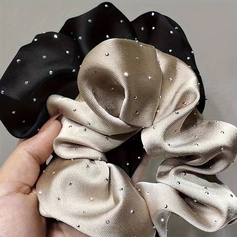 1/3PCS Saten Tokalı Saç Bağlar - Travel Accessories For Elderly incelemesi ve fiyatı