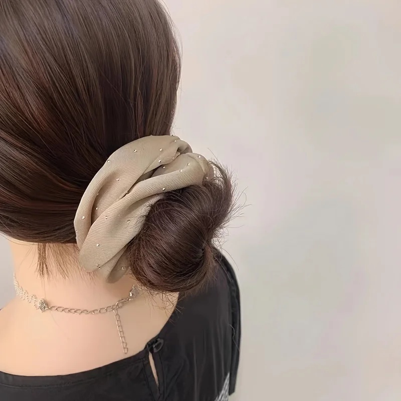 1/3PCS Saten Tokalı Saç Bağlar - Travel Accessories For Elderly incelemesi ve fiyatı