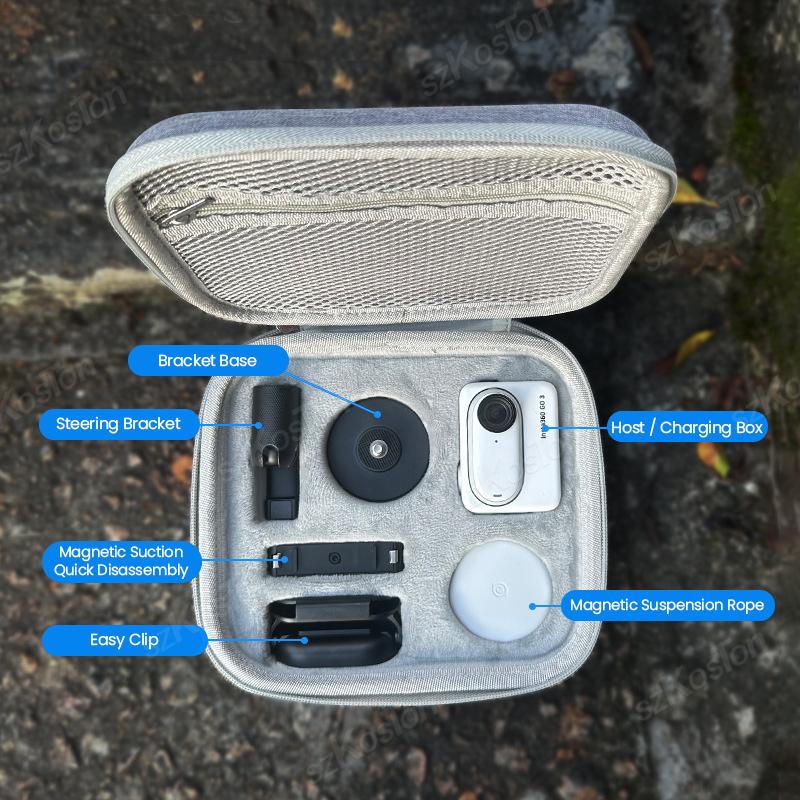 Insta 360 GO 3S/GO 3 taşıma ça - Travel Vlog Accessories incelemesi ve fiyatı
