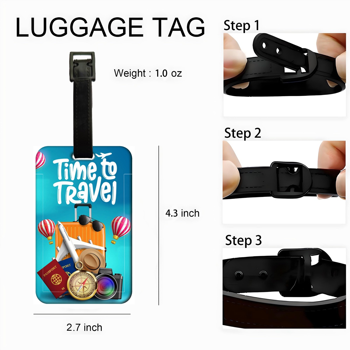 Seyahat Tarzı Bagaj Etiketi Er - Travel Accessories Must Have incelemesi ve fiyatı