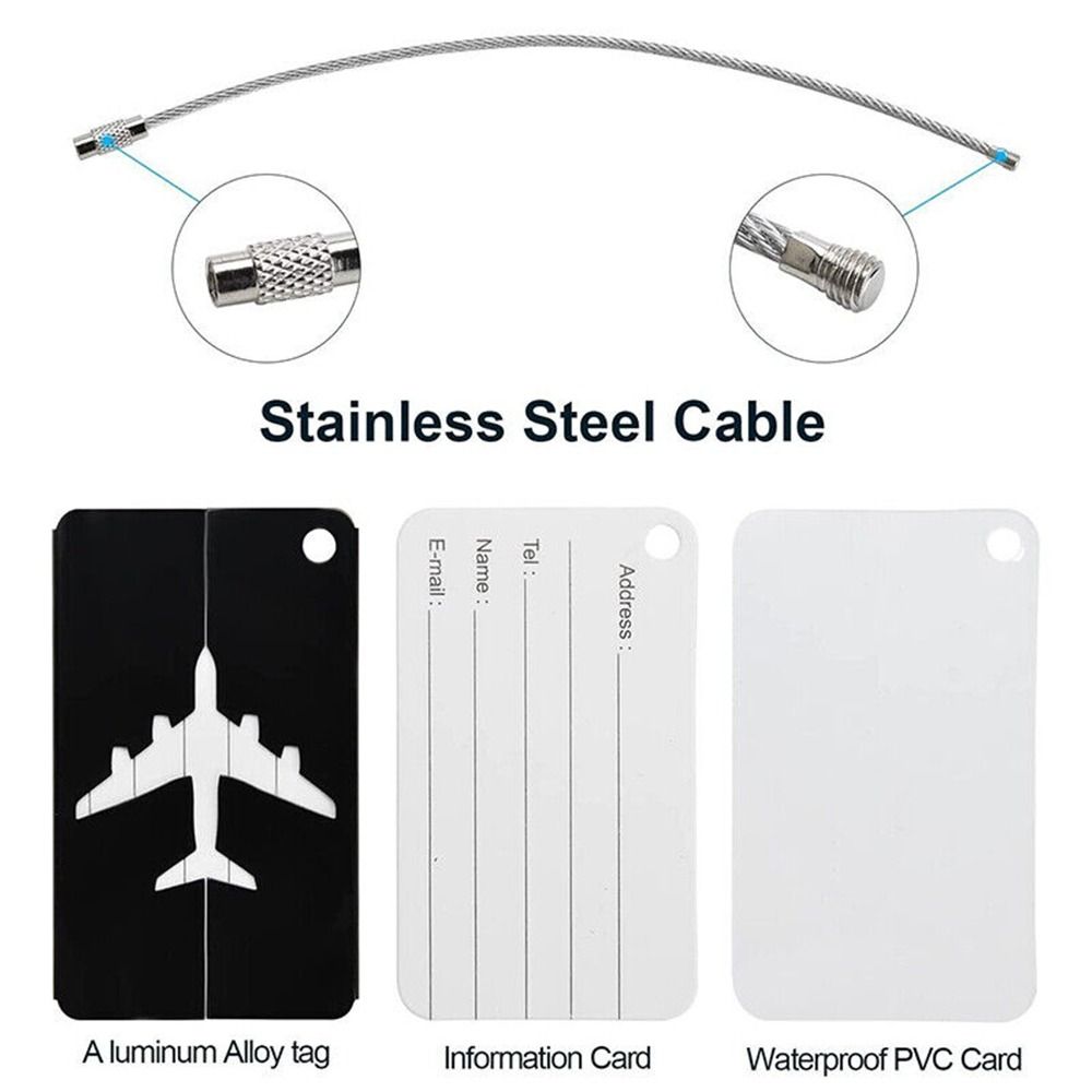 Alüminyum seyahat bagaj etiket - Travel Accessories And Gadgets incelemesi ve fiyatı