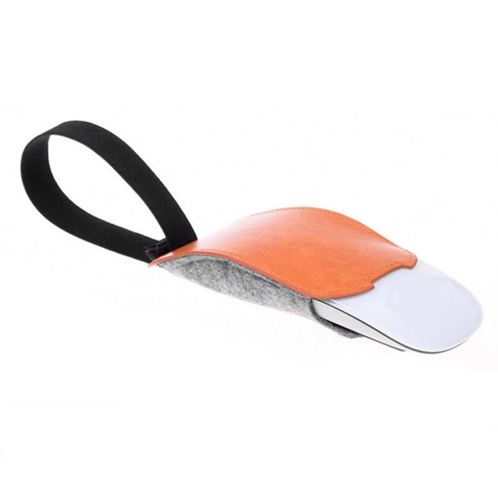 Turuncu PU Deri Keçe Fare Kılı - Travel Accessories Apple incelemesi ve fiyatı